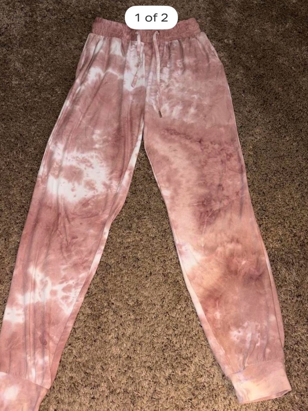 Derek Heart Tie-Dye Jogger Pants